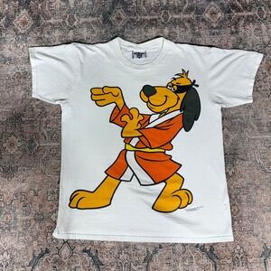 Vintage 1993 Hong Kong Phooey Lee White Graphic T-Shirt Mens L USA